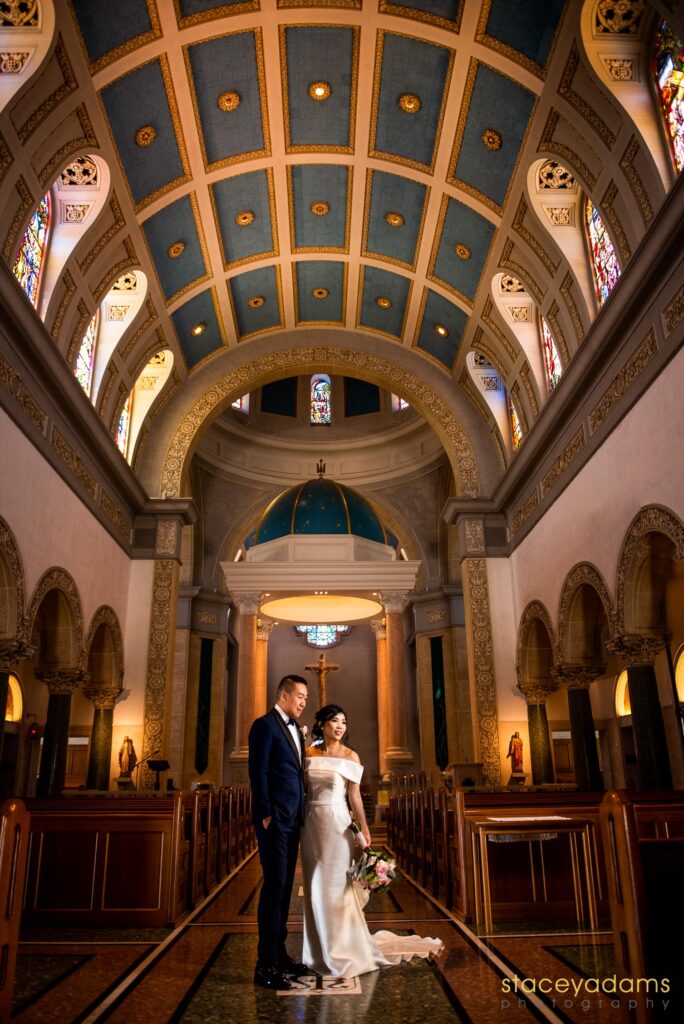 Immaculata Church wedding photography